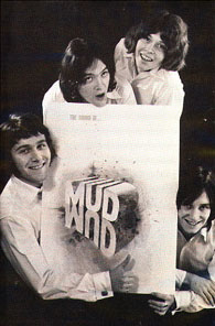 Early MUD promotional picture, taken from 1976 Tour Programme