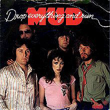 [Cover of MUDs last single, Carrer Records 1978]